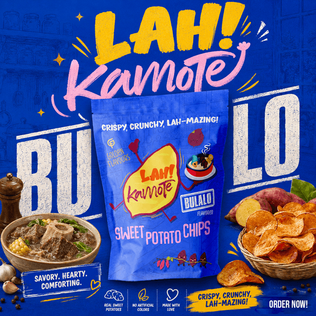 Kamote Sweet Potato Chips - Bulalo