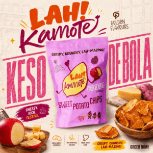 Kamote Sweet Potato Chips - Keso de Bola