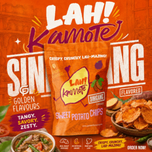 Kamote Sweet Potato Chips - Sinigang Flavored