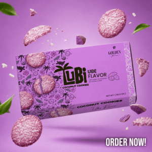 Coconut Cookies - Ube Flavor