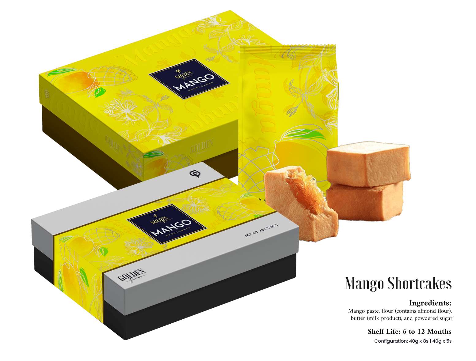 Mango Shortcakes