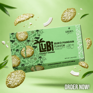 Coconut Cookies - Buko Pandan Flavor